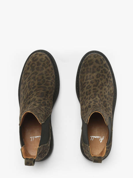 Bootschoenen Uit Leder Aliwell Groen accessoires A0631 ander zicht 3