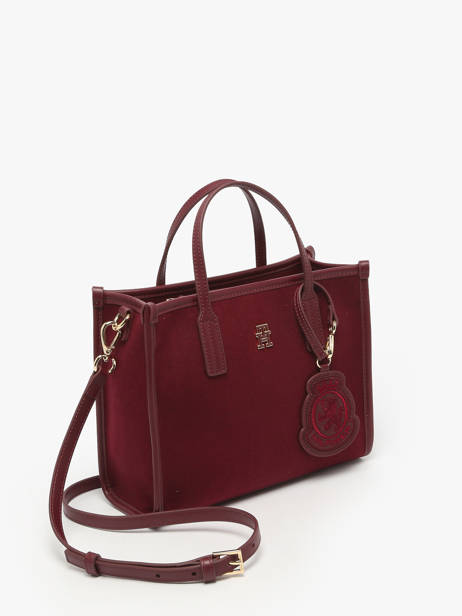 Handtas Th City Tommy hilfiger Rood th city AW17852 ander zicht 2
