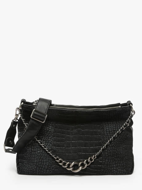Cross Body Tas Vintage Mila louise Zwart vintage 3822KRC