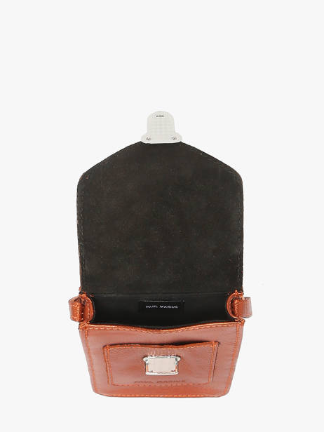 Telefoontas Ginger Leder Paul marius Bruin ginger TELEPGIN ander zicht 3