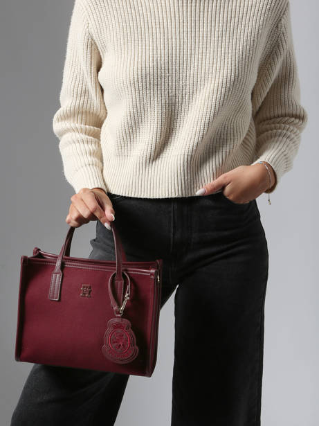 Handtas Th City Tommy hilfiger Rood th city AW17852 ander zicht 1
