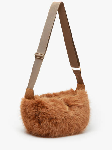 Cross Body Tas Doudou Bont Le voyage en panier Bruin doudou AHP261 ander zicht 2