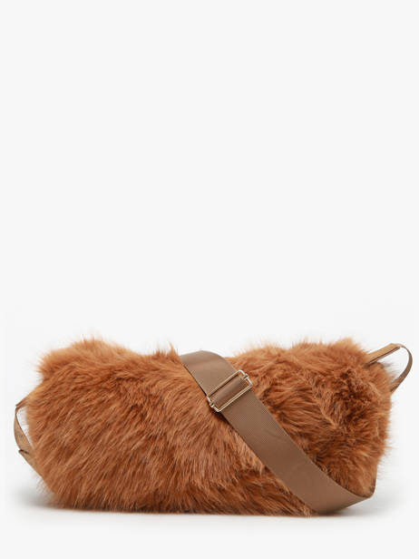 Cross Body Tas Doudou Bont Le voyage en panier Bruin doudou AHP261 ander zicht 5