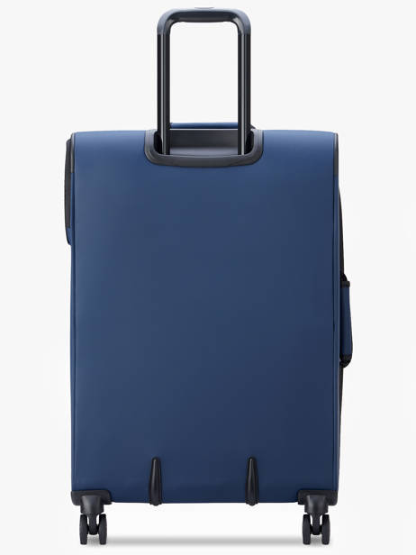 Soepele Reiskoffer Op Wieltjes Maubert 2.0 Delsey Blauw maubert 2.0 3813810W ander zicht 4