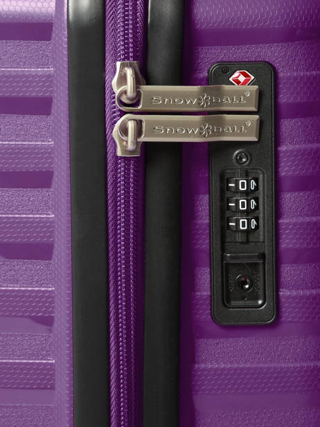 Handbagage Snowball Violet travel 43803 ander zicht 1