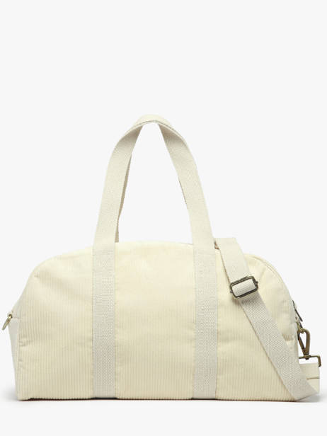 Schoudertas Velours Ribfluweel Hindbag Beige velours V ander zicht 4