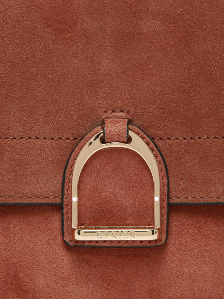 Cross Body Tas M Altesse Suede Etrier Bruin altesse suede EASU048M ander zicht 5