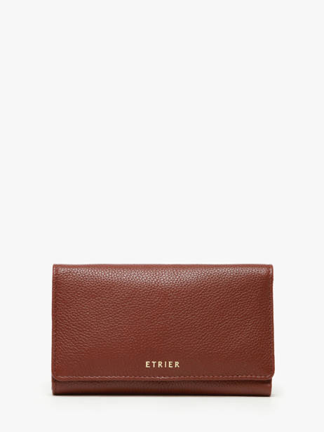 Portefeuille M Tradition Leder Etrier Bruin tradition ETRA095M
