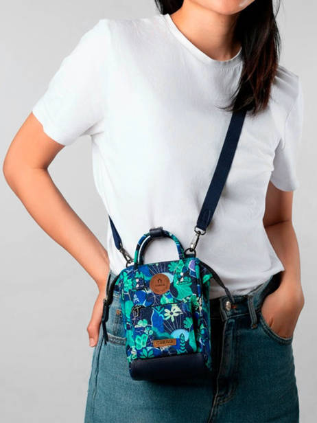 Cross Body Tas Nano Adventurer Manaus Cabaia Blauw anniversaire 10ans - NANO-10A ander zicht 2