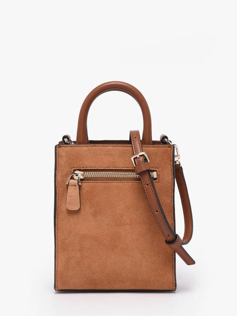 Cross Body Tas Erenia Leder Guess Bruin erenia SB783875 ander zicht 3