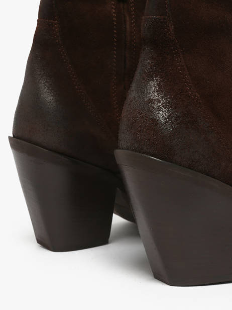 Santiago Laarzen Uit Leder Metisse Bruin women DX798 ander zicht 2