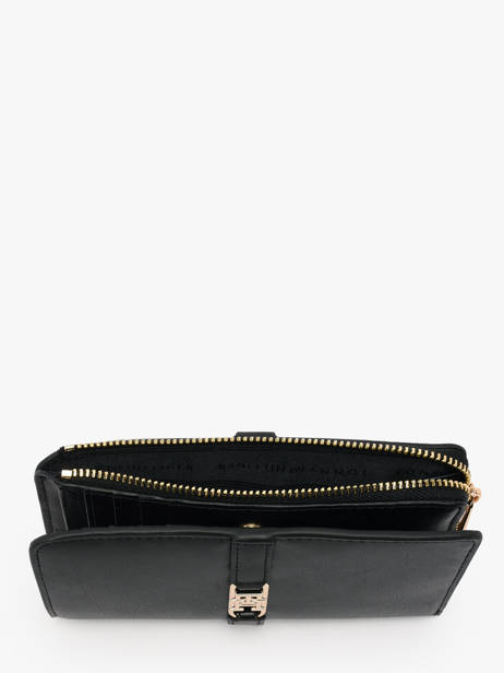 Portefeuille Tommy hilfiger Zwart th libre AW17752 ander zicht 2