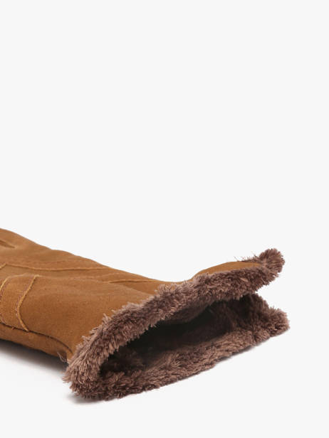 Handschoenen Isotoner Bruin women gloves 85159 ander zicht 1