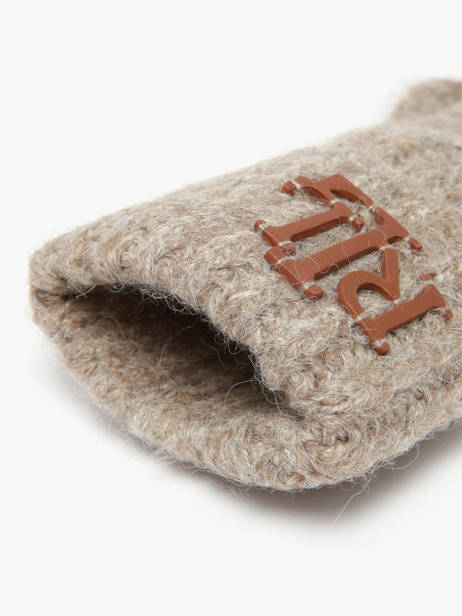 Handschoenen Lauren ralph lauren Beige textile 54P04470 ander zicht 1