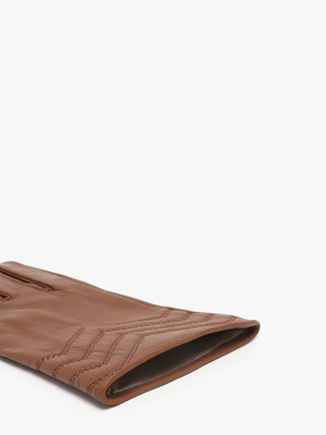 Handschoenen Isotoner Bruin women gloves 85359 ander zicht 1