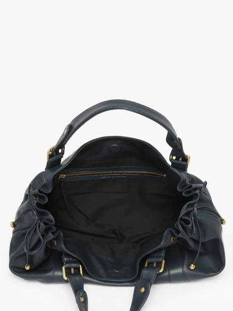 Schoudertas Icone Leder Gerard darel Blauw icone DZS01410 ander zicht 4