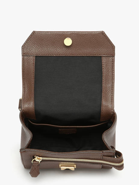 Handtas S Ninon Leder Lancel Bruin ninon A09221 ander zicht 3