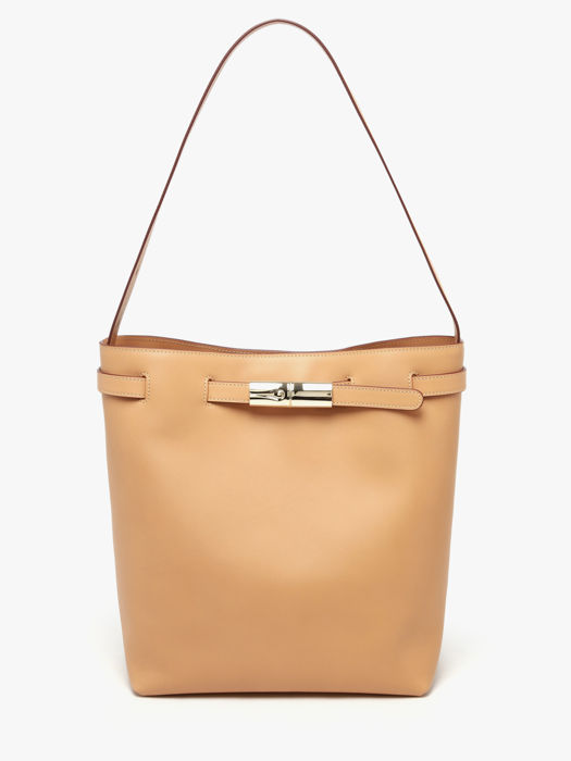 Longchamp Le roseau smart Schoudertas Beige
