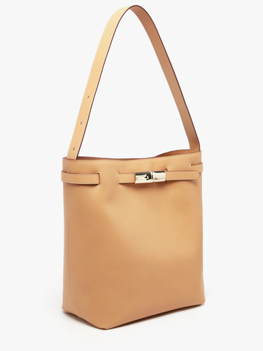 Longchamp Le roseau smart Schoudertas Beige