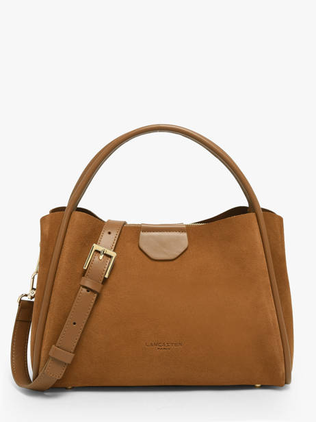 Handtas Suede Ida Lancaster Bruin suede ida 101