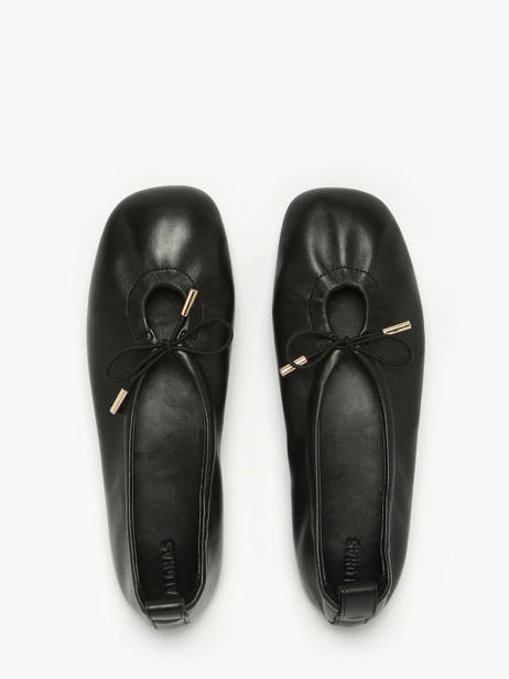 Ballerinas Uit Leder Alohas Zwart women 10030304 ander zicht 3