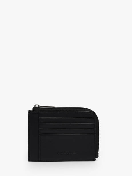 Kaarthouder Leder Lancaster Zwart soft vintage homme 42