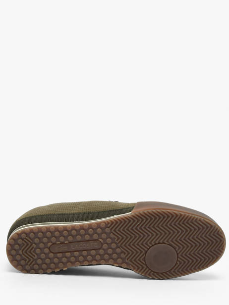 Sneakers Uit Leder Lacoste Groen men 1SMA0067 ander zicht 5