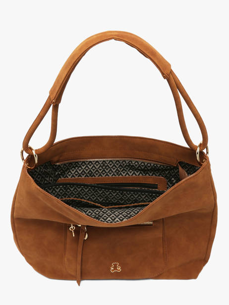 Schoudertas Bride Lulu castagnette Bruin bride D ander zicht 3