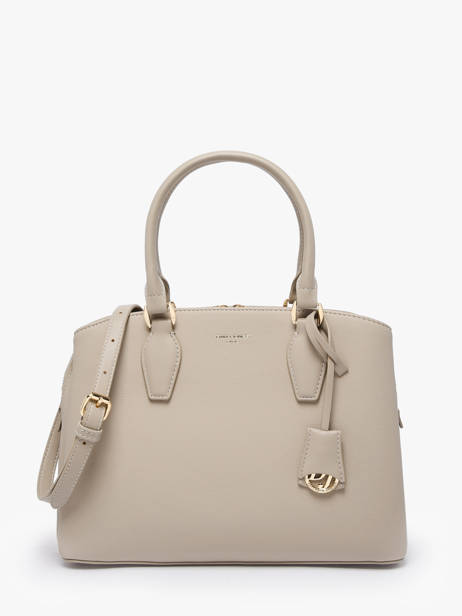 Handtas Dune Polyurethaan David jones Beige dune CM7252