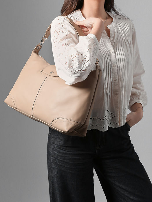 Longchamp Le pliage xtra on-the-go Schoudertas Beige