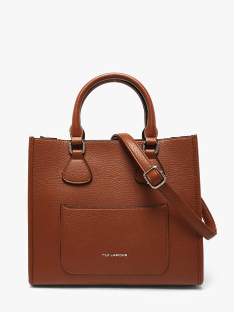 Handtas Clarence Ted lapidus Bruin clarence AV51101 ander zicht 4