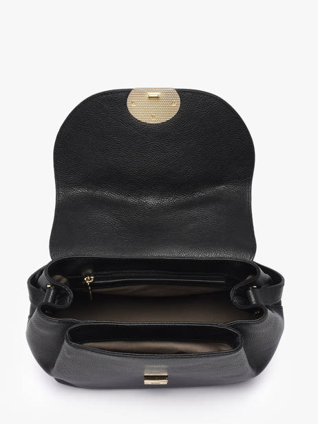 Cross Body Tas Milano Pia Leder Lancaster Zwart milano pia 131 ander zicht 3