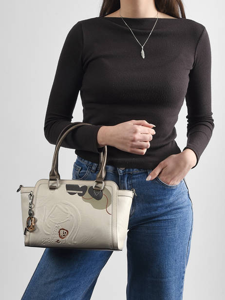 Handtas Gaia Anekke Beige gaia 42871032 ander zicht 1