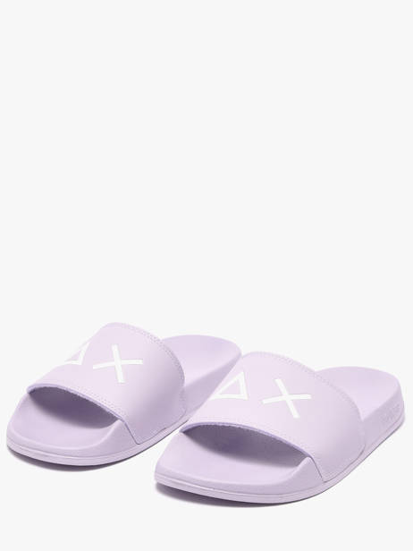 Slippers Sun68 Violet women X3621024 ander zicht 1