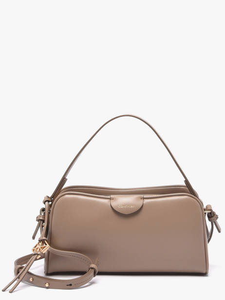 Cross Body Tas Emblem Trio Polyurethaan Calvin klein jeans Beige emblem trio 4F3370G