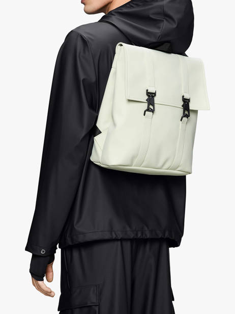 Msn Bag Mini - Rugzak 1 Compartiment Rains Geel city 13310 ander zicht 1