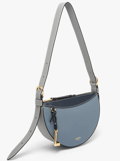 Cross Body Tas Faubourg Leder Lancel Blauw faubourg A13545 ander zicht 2