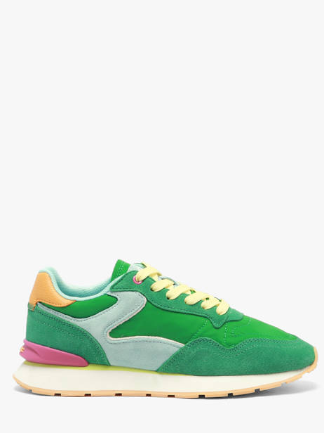 Sneakers Uit Leder Hoff Groen women 12602014
