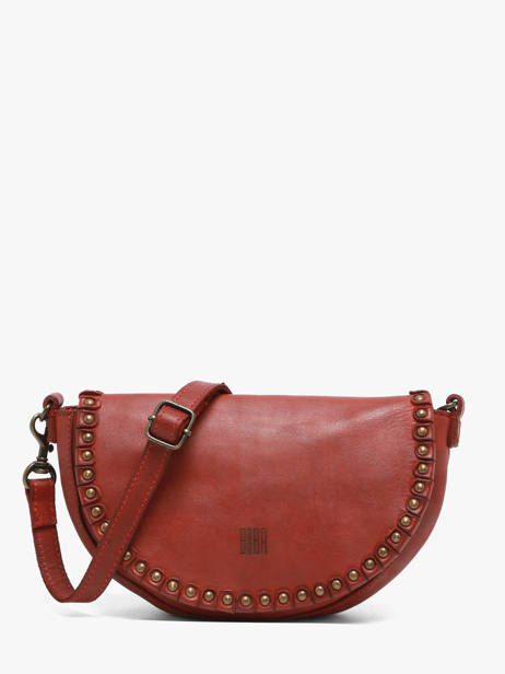 Cross Body Tas Heritage Leder Biba Rood heritage YAM1L