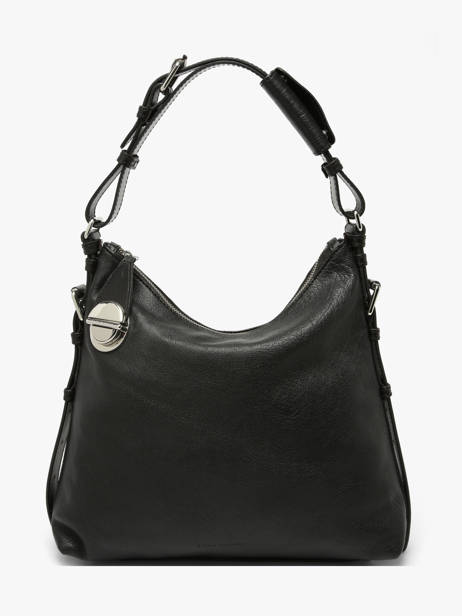 Schoudertas Vintage Leder Paul marius Zwart vintage ELLIOTHB