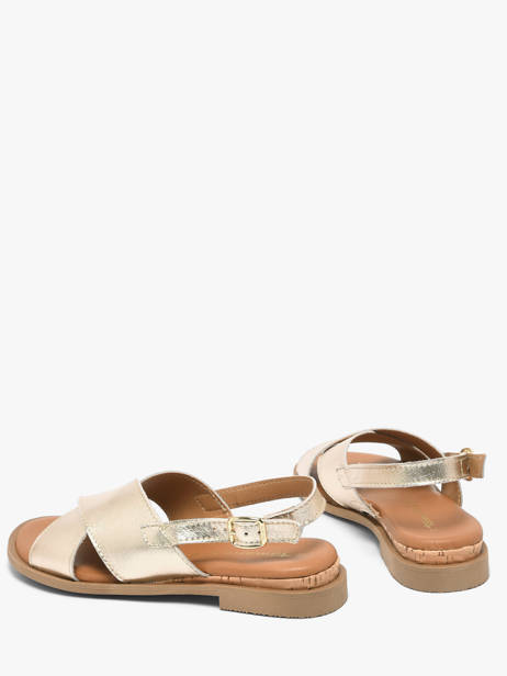 Sandalen Uit Leder Tamaris Goud women 44 ander zicht 2