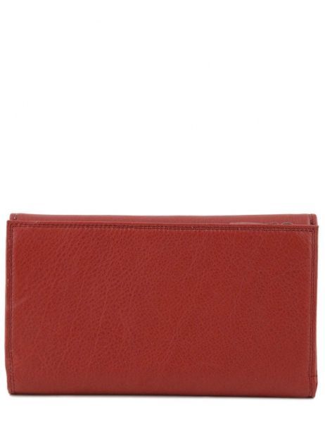 Portemonnee Leder Katana Rood marina 753080 ander zicht 2