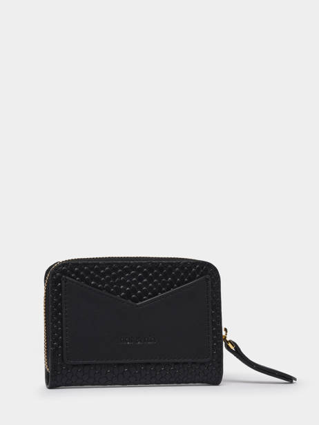 Portemonnee Leder Nat et nin Zwart vintage PIA ander zicht 2