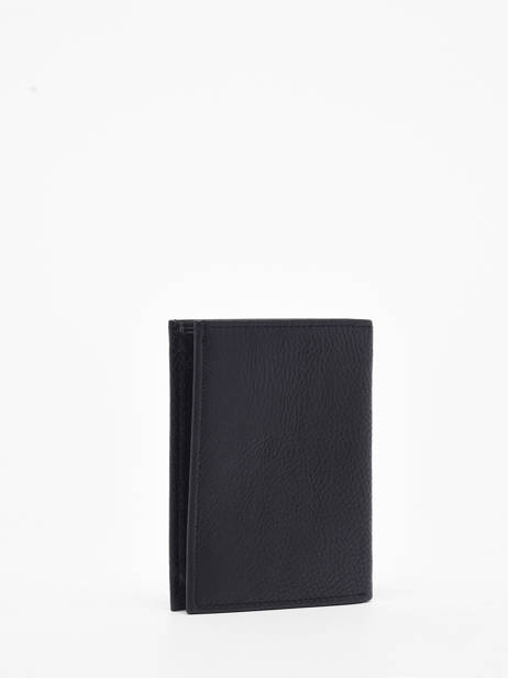 Portefeuille Met Portemonnee Leder Miniprix Zwart essentiel ELENA-B ander zicht 2